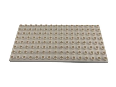 Lego Duplo Placa Base Blanca 8x16 Agujeros Clavijas Puntos Bloque de Construcción Pieza Foto 1 de 4