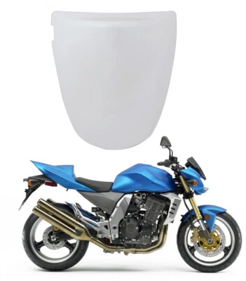Rear Seat Cover cowl For Kawasaki ZX6R 2003-2004 Z750 Z1000 2003-2006 Silver S2 - Image 1 of 3