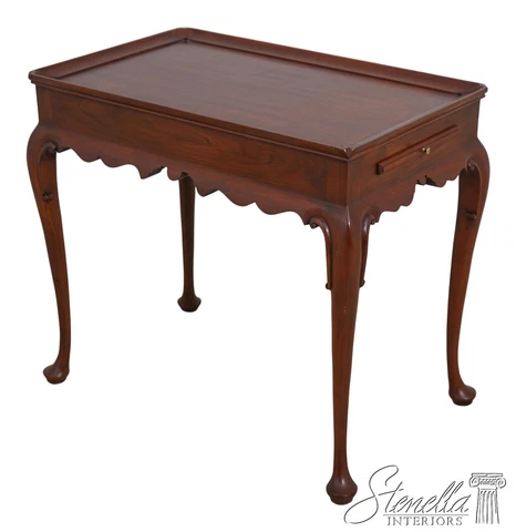 60472EC: HENKEL HARRIS Queen Anne Cherry Tea Table Cover