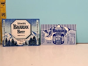 Vintage Schmidts Bavarian Beer ' Label . - Picture 1 of 1