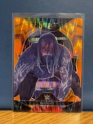 2023 Panini Select WWE Concourse Orange Flash Prizm Bray Wyatt #12 Legends - Image 1 of 2