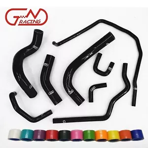 Fit 2004-2014 Nissan Titan Armada 5.6L V8 Silicone Radiator Coolant Hose Kit - Picture 1 of 11
