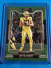 2022 Chronicles Draft Picks Playbook #19 Justin Herbert Oregon Ducks LA Chargers