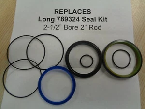 789324 replacement seal kit 2-1/2" cyl. w/2" Rod for most Long 1548A LIFT CYLS  - Picture 1 of 4