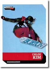 (25) 2016 Sports Illustrated SI for Kids 510 CHLOE KIM Snowboarding ROOKIE Cards