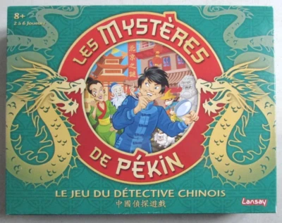 Jeu de société Les mystères de Pékin Le jeu du détective chinois Lansay Complet - Photo 1/4