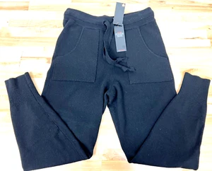 Greyson Women's Shepherd (Black) Wool Cashmere Koko Jogger Pants - Small NWT - Picture 1 of 12