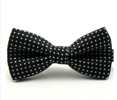 Baby Boy Kid Child Bow Neck Tie Polka Dot Wedding Party Pre-tied Bowties Necktie - Image 1 of 2