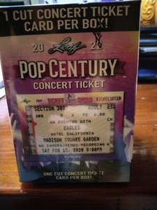 2022 Leaf Pop Century Concert Ticket Blaster Box Factory Sealed MANY HOFERS 🔥🔥