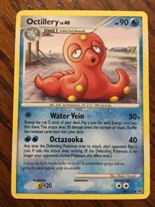 OCTILLERY Pokemon PLATINUM 58/127 NEW Mint / Near Mint WATER Type UNCOMMON x1 - Picture 1 of 2