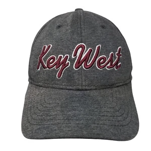 Key West eng anliegende Mütze grau Einheitsgröße verstellbar bestickt 6 Panel Essential Caps - Bild 1 von 7