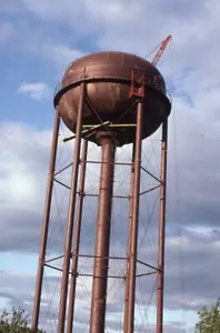 New Water Tank NISKAYUNA NY New York Original 1981 Photo Slide - Picture 1 of 1