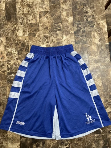 Los Angeles Dodgers Stitches Athletic Gear Youth Shorts Cover
