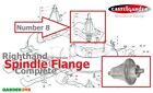 Genuine Castelgarden XT160HD 122cm Deck  - BLADE SPINDLE FLANGE - CG1220SAR