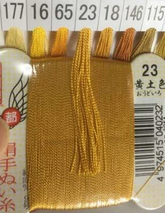 Japanese Silk thread for hand sewing / 40 meters : color number 23 - Picture 1 of 9