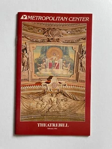 De colección Little Johnny Jones Playbill (1982) Metropolitan Center Donny Osmond - Imagen 1 de 7