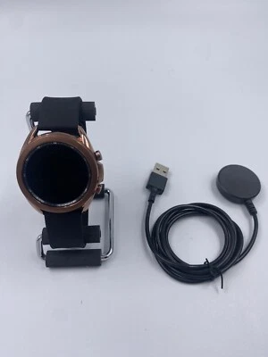 Samsung Galaxy Watch3 SM-R855U 41mm 4GB WiFi NFC GPS 4G LTE Mystic Bronze Nice#0 - Image 1 of 4