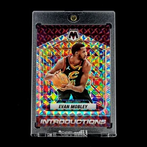 Even Mobley RC 🪙- 2021-22 NBA Introductions Mosaic Prizm Rookie Card Holo SP #2 - Picture 1 of 2
