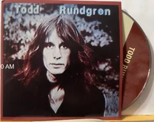 RARE CD & card sleeve No Longer Todd Rundgren Hermit Of Mink Hollow - Imagen 1 de 2