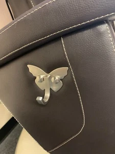 GANCI in acciaio inox per poltrona massaggiante pedicure BUONA QUALITÀ con viti - Foto 1 di 3