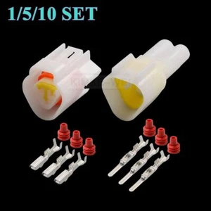 3 Pin Furukawa Auto Male Female Waterproof Electrical Wire Connector Plug Kit - Picture 1 of 5
