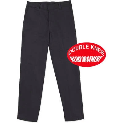 Pantalones de uniformes escolares George para niños con frente plano Foto 1 de 2