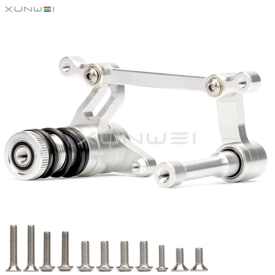 Steering Crank Assembly 85058 RC 1/8th HPI SAVAGE Flux HP XL X 4.6 5.9 21 25 SS - Image 1 of 4