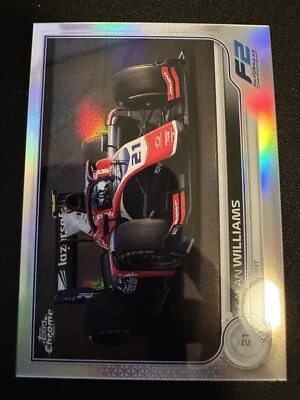 2022 Topps Chrome Formula 1 #146 Calan Williams CAR - Image 1 of 2