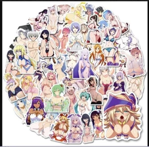 Cartoon Anime süß Hentai sexy Mädchen Aldult Waifu 10 Stck. Aufkleber leicht Graffiti  - Bild 1 von 6
