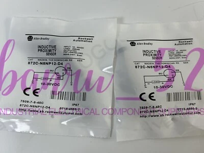 872CN8NP12D4 1PC Brand New Allen-Bradley 872C-N8NP12-D4 Sensor  Fast delivery - Image 1 of 4