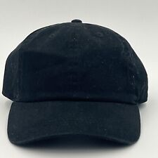 Gelante Black Strap Back Baseball Cap - Blank Dad Hat Embroidery Craft - VGC