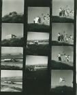 PLUNDER ROAD 1957 PHOTO ORIGINAL  #37 CONTACT SHEET BEHIND THE SCENES