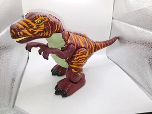 Dinosauro da passeggio Fisher-Price Imaginext Allosaurus 2006 13 pollici testato funzionante - Foto 1 di 7