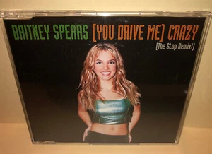 Britney Spears CD You Drive Me Crazy hit single 3 track stop remix instrumental - Picture 1 of 3