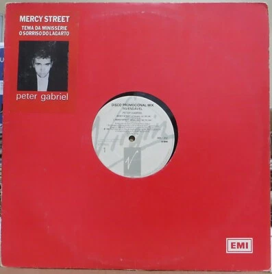 PETER GABRIEL 1991 “MERCY STREET” GENESIS 12” PROMO 9951 252 VIRGIN EP BRAZIL Foto 1 de 4