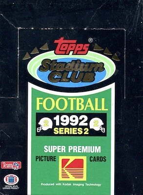 1992 Topps Stadium Club Football Series 2 Pick A Card #451-#600 - Complete A Set - Image 1 of 1