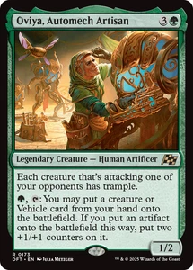 Oviya, Automech Artisan 0173 ~ Raro Casi Nuevo Como Nuevo Magic The Gatherdrift - Imagen 1 de 1