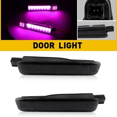 Pair LED Courtesy Purple Door for Lights Cadillac 1999-2006 Escalade Left&Right - Image 1 of 4