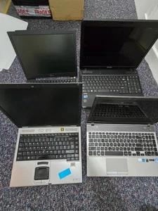 4x Laptops Restposten - Dell E4300, Samsung 550P, Verkauf als Ersatzteile oder Reparaturen - Bild 1 von 10