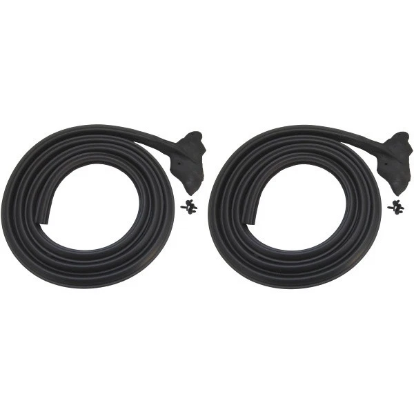 NEW 1966-68 Mopar C-Body Door Seals 2 Door - Image 1 of 1