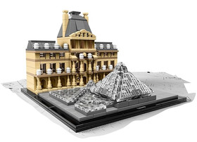 LEGO Architecture: Louvre (21024) No Box No Manual