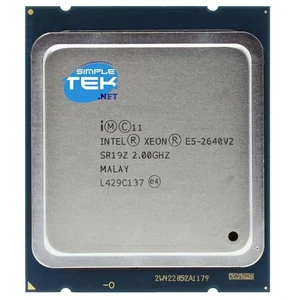Intel Xeon E5-2640 V2 SR19Z CPU Processor LGA2011 LGA 2011 2.00GHZ Tray - Picture 1 of 3