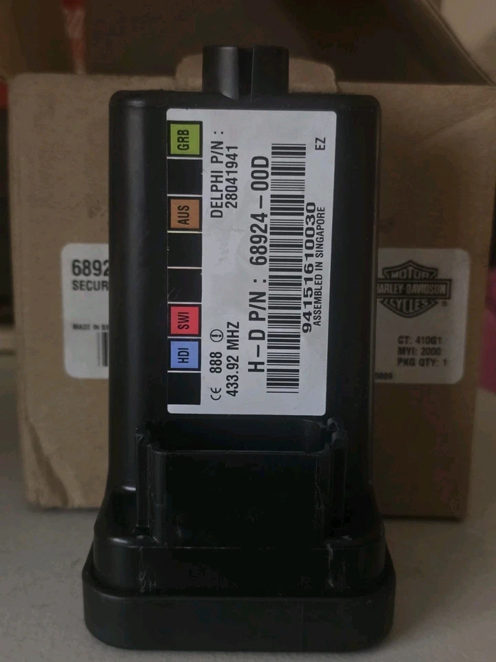 NEW OEM NOS Harley-Davidson Turn System Security Module 68924-00D TSSM - Bild 1 von 4