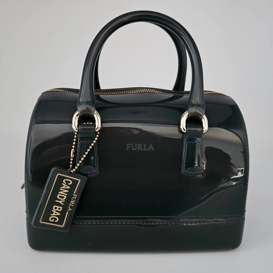 FURLA Candy Bag Grey Jelly Bag - Image 1 of 4