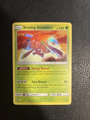 Shining Genesect 9/73 Shining Legends Holo Nm/vlp - Image 1 of 2