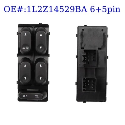 FOR 00-07 FORD TAURUS MERCURY SABLE LEFT DRIVER SIDE POWER WINDOW CONTROL SWITCH - Imagem 1 de 4