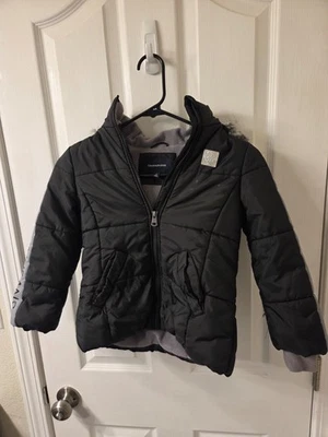 Calvin Klein Kids Black Puffer Jacket Size 5T #S185 - Image 1 of 3