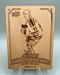 Wayne Gretzky 2023-24 UD Engrained Carved In Time New York - Picture 1 of 2