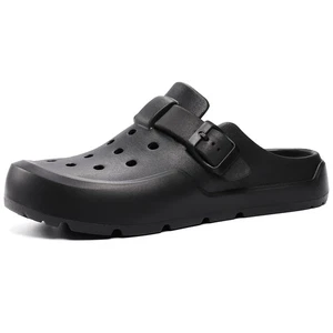 Clogs für Damen Pantoletten Sandalen bequeme einfache Slipper Clogs mit Fußgewölbe Sup... - Bild 1 von 6