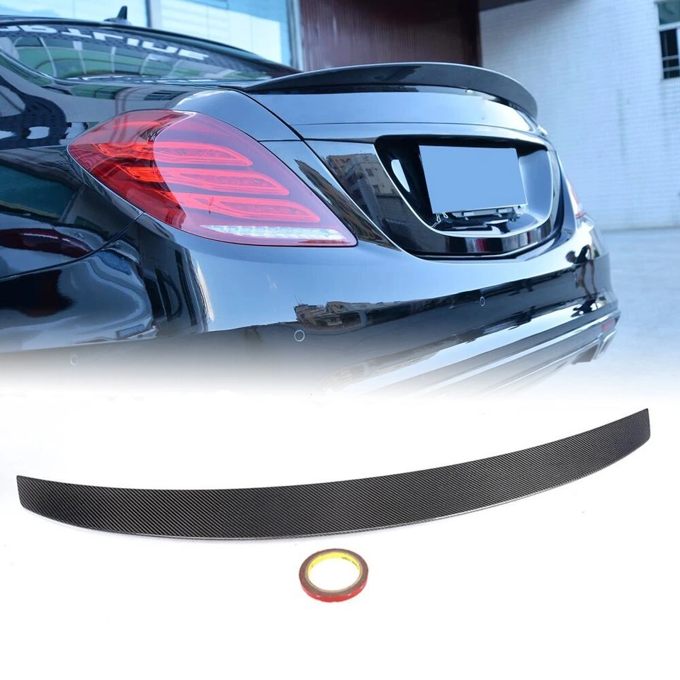 Alerón trasero de fibra de carbono para Mercedes Benz W222 S400 S65 2014-19 Foto 1 de 4